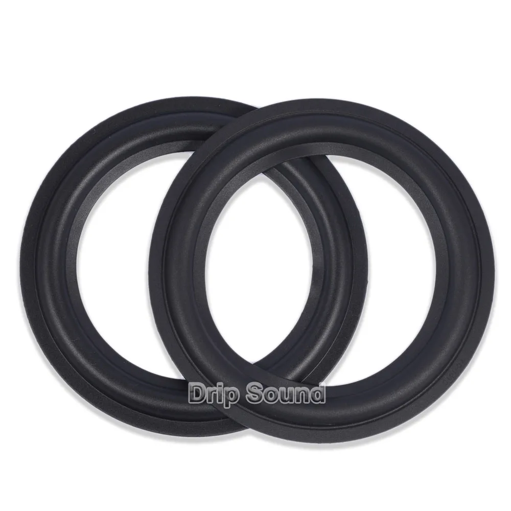 2 шт. Динамик анти старения гибкий резиновый края складывая кольцо басовый