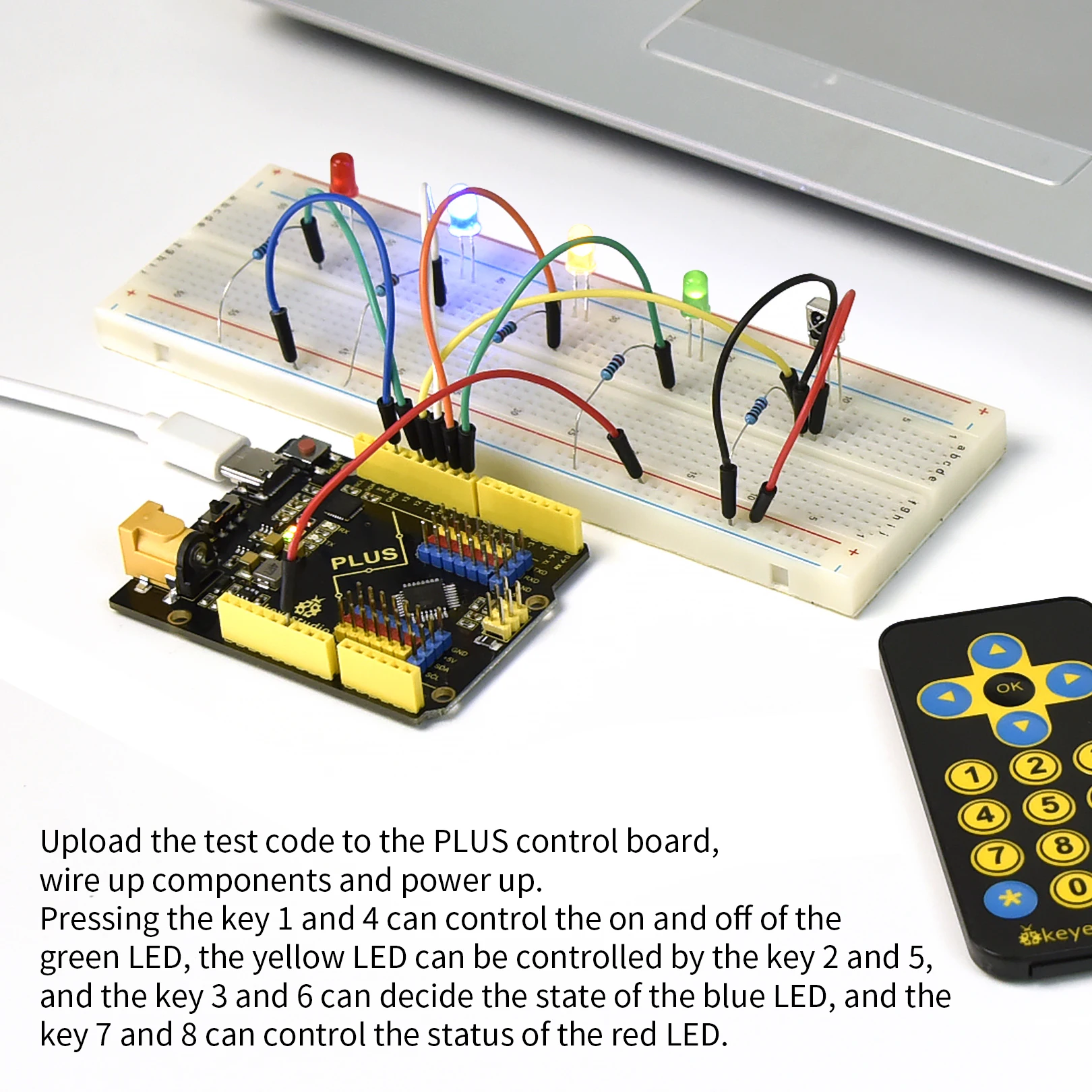 Стартовый набор Keyestudio Ultimate IOT Super для Arduino электроники сделай сам проект царапин/C