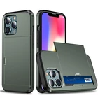 Чехол-Кошелек с отделением для карт для iPhone 13 Pro 11 12 Pro Max XR X XS Max 7 8 Plus