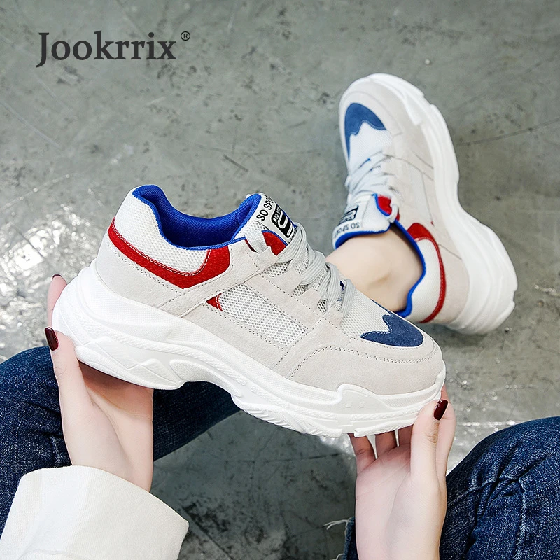 Jookrrix/Новинка весны 2019 года Модная Брендовая женская обувь белого цвета Женские