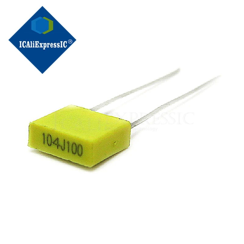 

20PCS Correction Capacitor 100NF 104J 5mm 100V Polypropylene Safety Plastic Film Capacitor New original In Stock