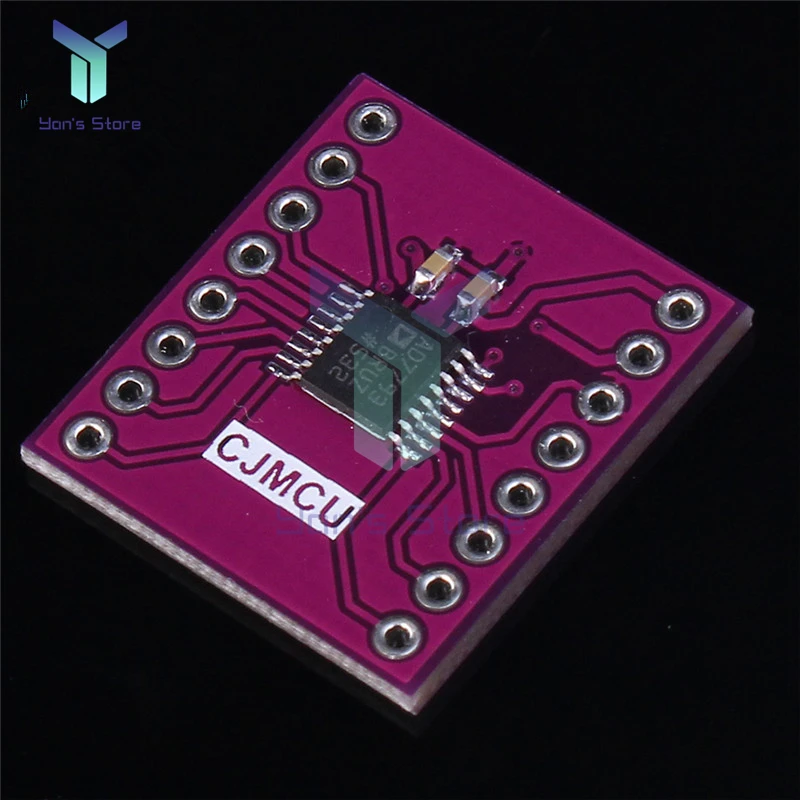 CJMCU-7793 AD7793BRU 24-битный ADC модуль усилителя с низким уровнем шума AD7793 3-канальный 2 7-5 25