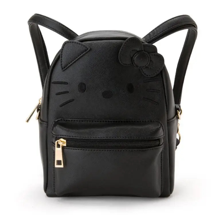 Новый hello kitty сумка на плечо Гладкий минималистичный милый рюкзак для девочек