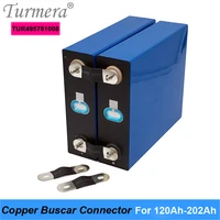 turmera copper busbars connector for 3 2v lifepo4 battery 120ah 150ah 202ah apply to solar system and uninterrupted power supply