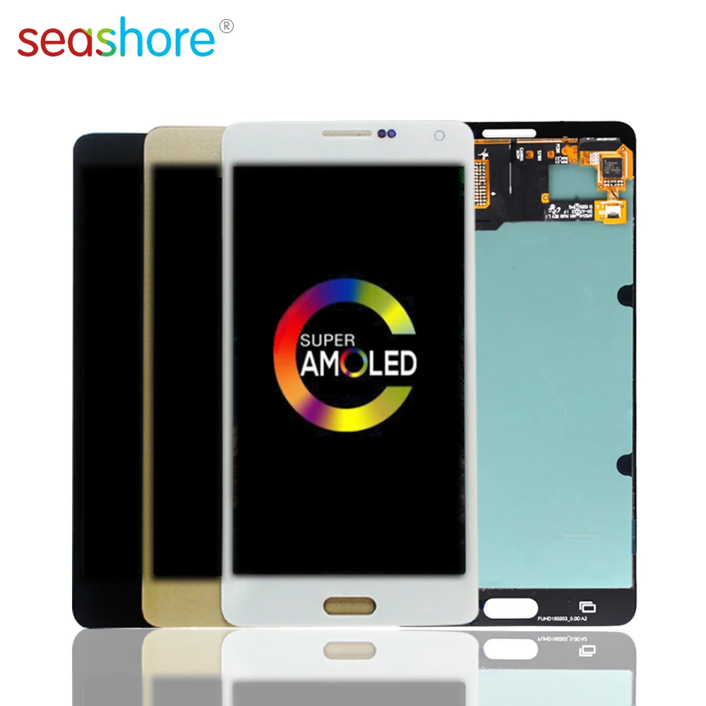 5 &quotAMOLED для SAMSUNG Galaxy A7 2015 A700 ЖК-дисплей с сенсорным экраном дигитайзер в сборе Сань