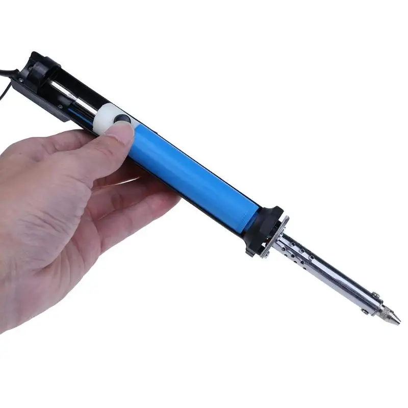 High Quality EU 2in1 30W 40W 110V 220V Soldering Iron PCB Solder Sucker Desoldering Vacuum Pump Welding Tool