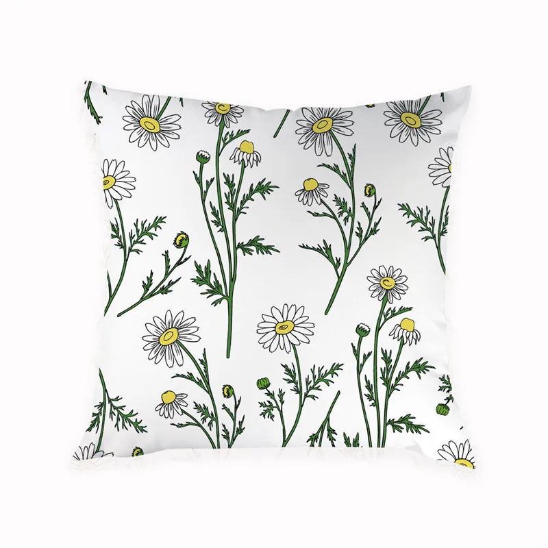 Цветочный узор ПИЧ скин для подушек декоративные маленькие свежие Подушка Чехол