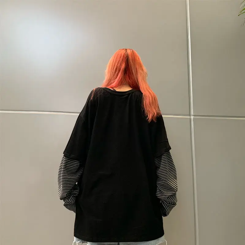 NiceMix Harajuku футболка уличная одежда в стиле хип хоп Осенние футболки Мужская и