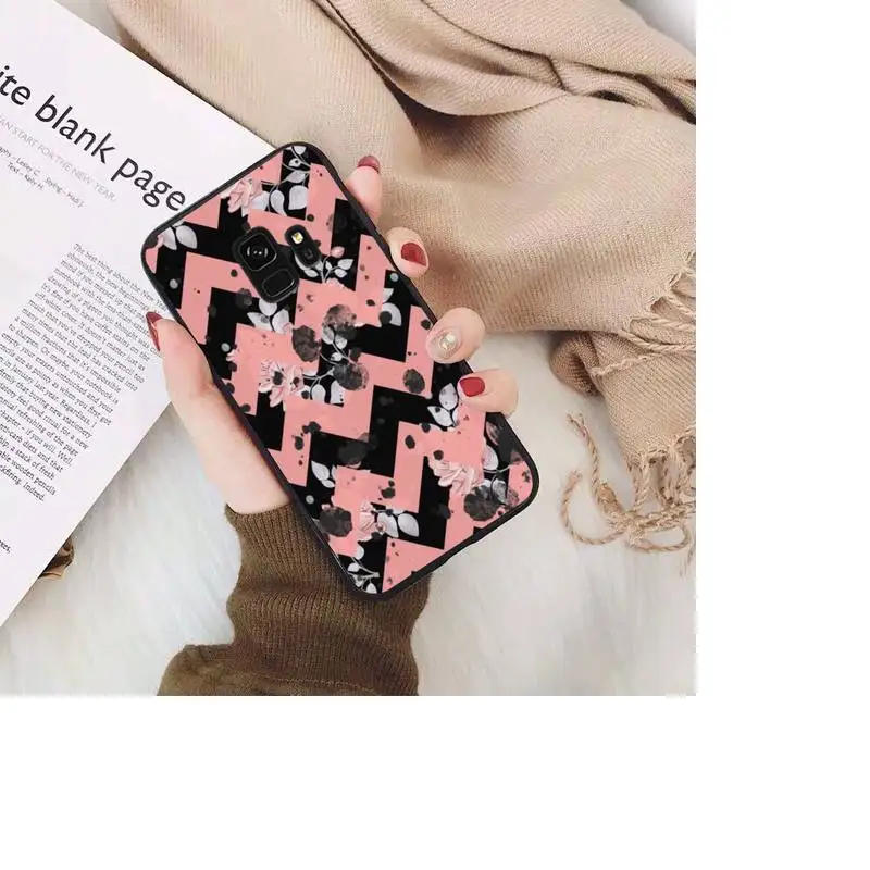 

geometric wavepattern Phone Case For Samsung Galaxy S20 S10 Plus S10E S5 S6 S7edge S8 S9 S9Plus S10lite 2020