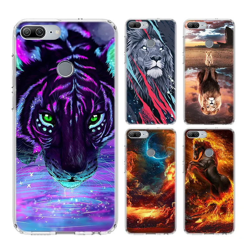 

Cool Tiger Lion Owl Phone Case For Huawei Honor 30 30s Play4T 20 9X Pro 8X 10 lite 9A 8A 8C 8S 9 V20 V30 Y5 Y6 Y7 Y9 2019 Cover