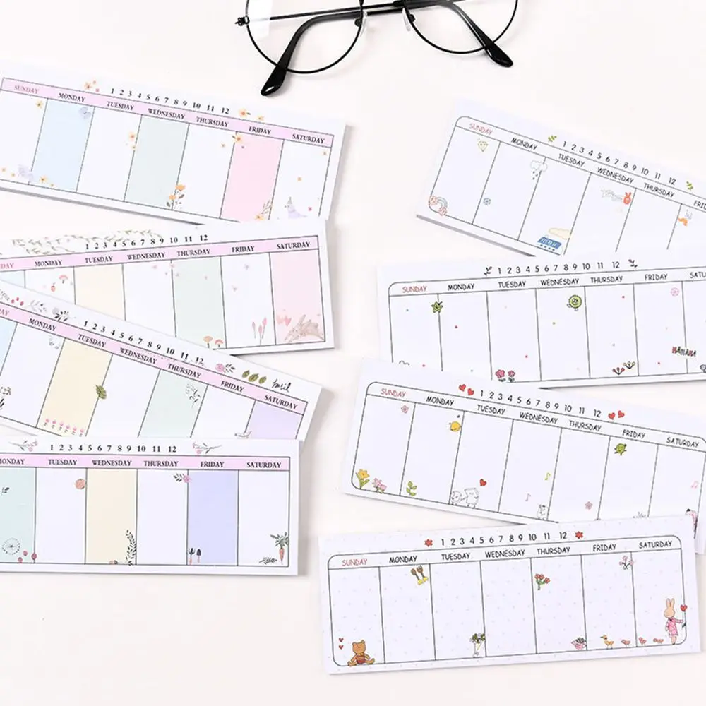 1 шт милые Мультяшные защитный блоки для мебели Еженедельный планировщик