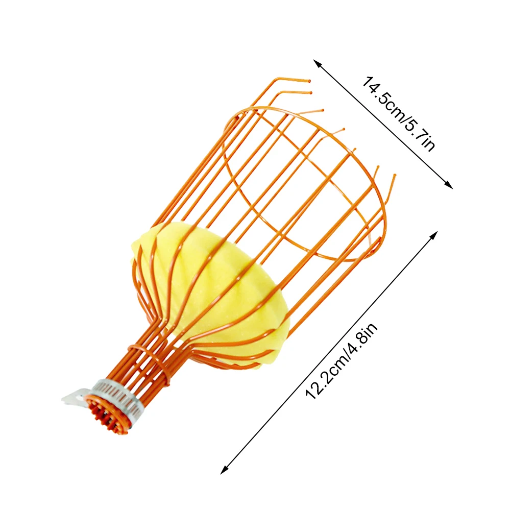 

High-altitude fruit picker Head Without Pole Metal/Plastic Fruit Collector Harvest Picking Apple Citrus Pear Garden Hand tools
