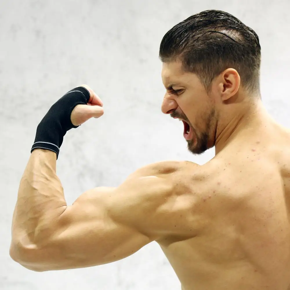 1 шт. нейлоновая опора для запястья ладони теплая дышащая ладоней эластичная