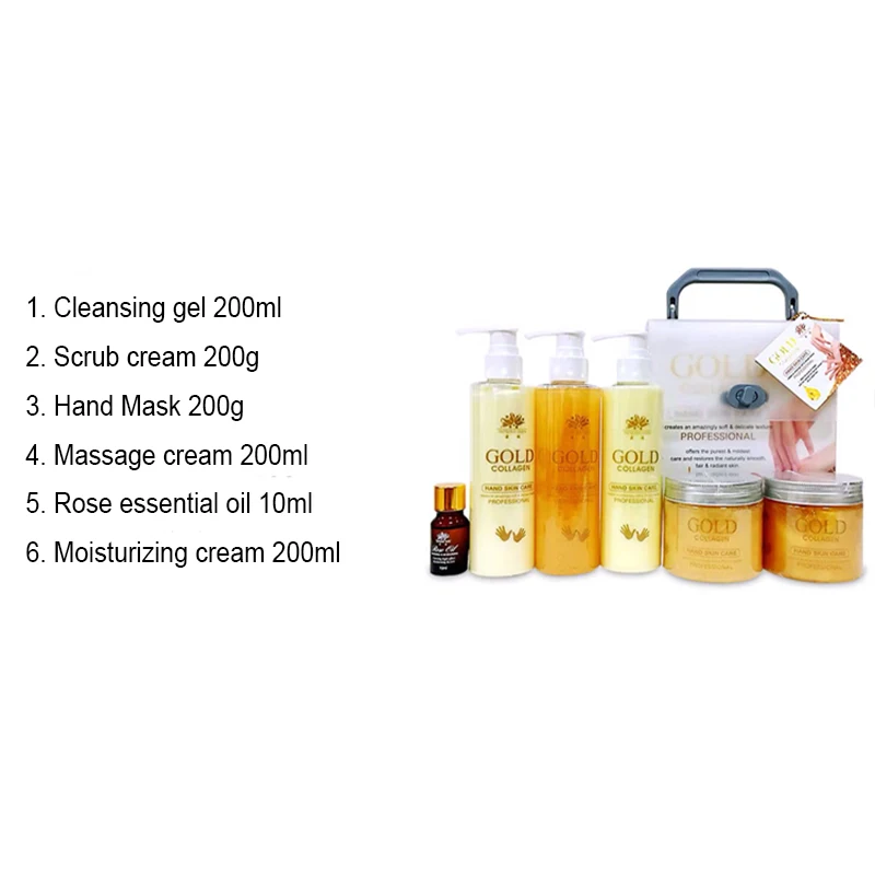 Профессиональный уход за кожей рук набор для маникюра и спа скраб крем розовое