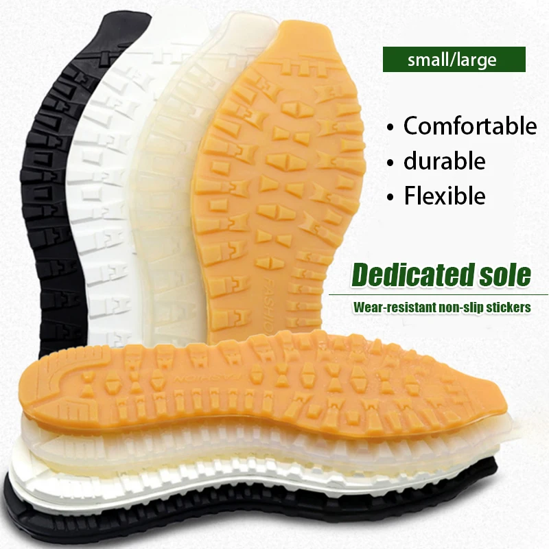 Rubber Shoe Sole Protector for Sneakers Outsole Shoe Repair Sole Replacement Patch Sports Shoes Anti-Slip Out Sole Mend Material