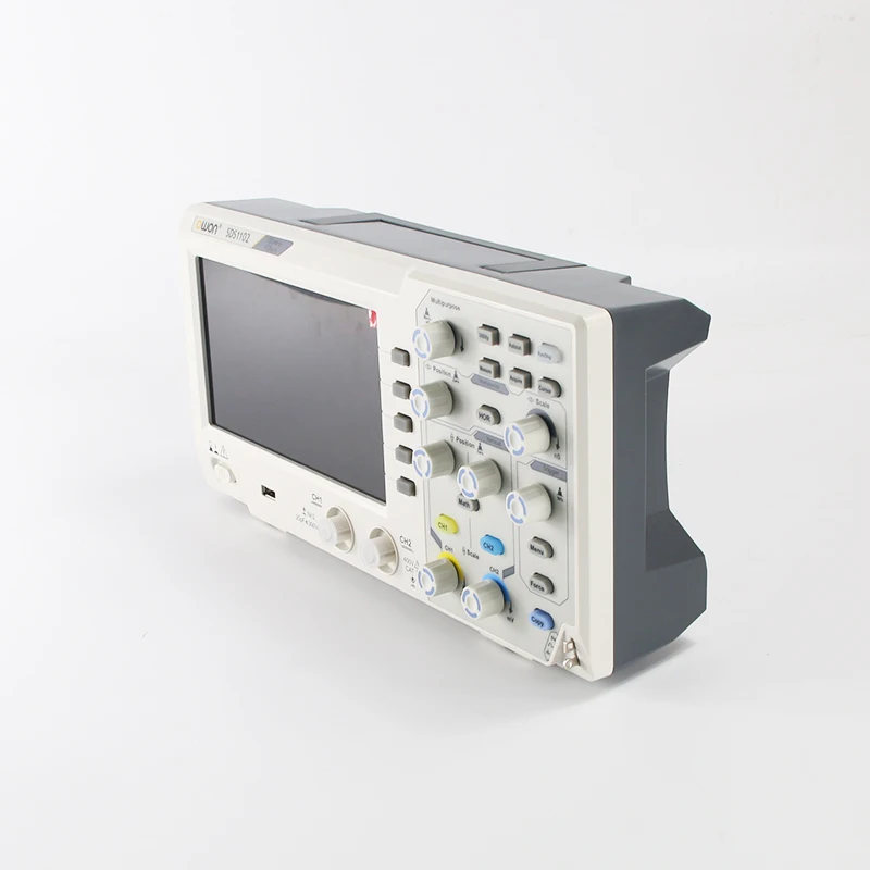 OWON SDS1102 2 канальный цифровой осциллограф полоса пропускания 100 МГц 1GS/s