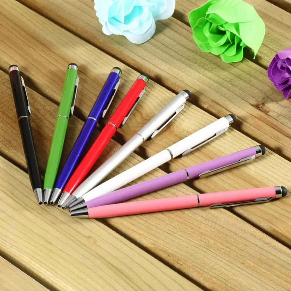 2 In1 Творческий емкостный сенсорный экран Экран стилус/Шариковая ручка для