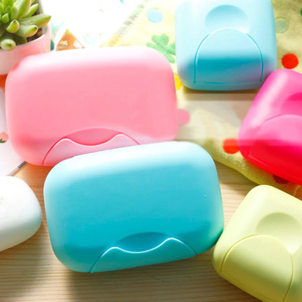 1 шт. портативная мыльница для ванной комнаты чехол путешествий Туризм контейнер