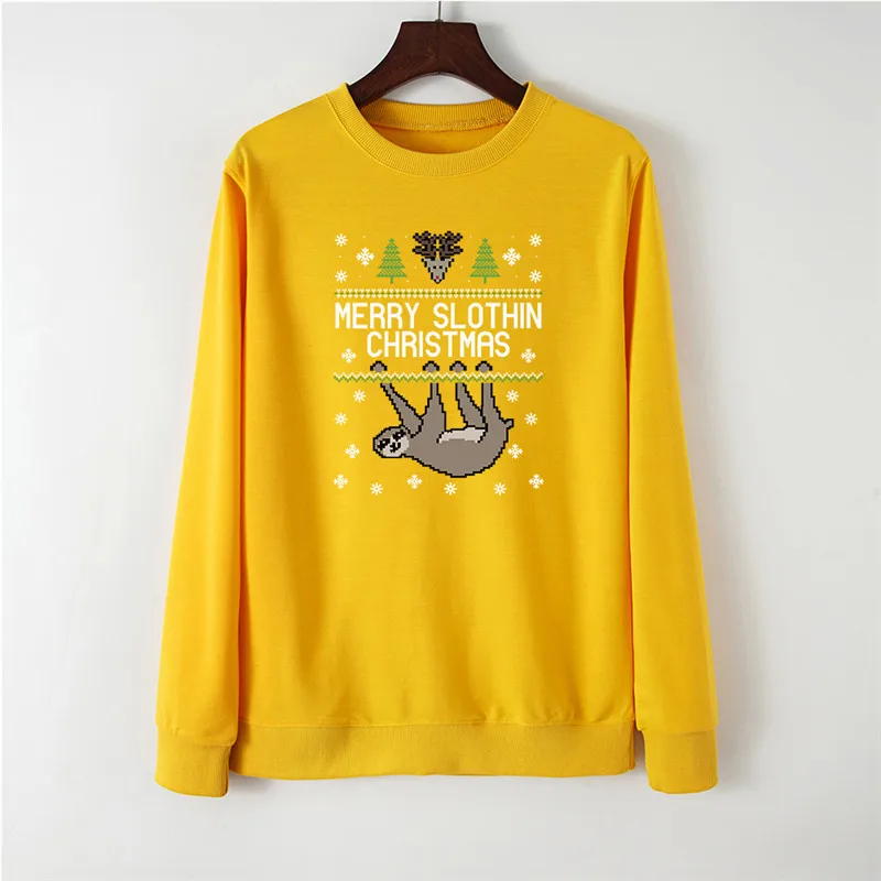 Женский пуловер с длинным рукавом и круглым вырезом|Женские толстовки свитшоты| |