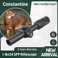 vector optics constantine 1 8x24 sfp 110mil riflescope optical hunting rifle scope ipx6 for sporting competition 338 7 62 308