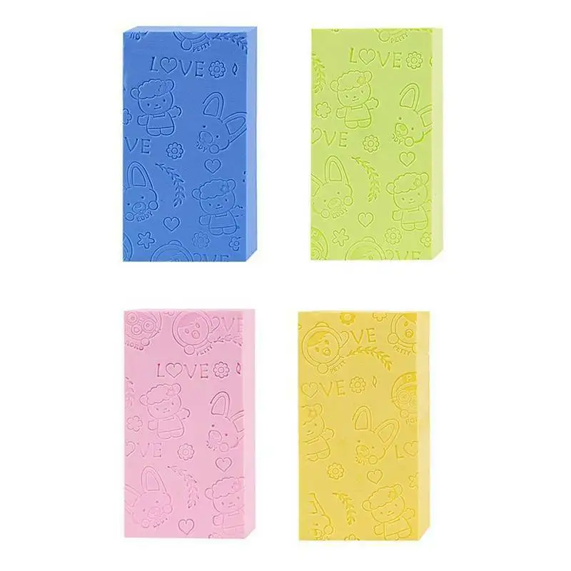 Мочалка для удаления омертвевшей кожи кисти мультфильм печатающей головки