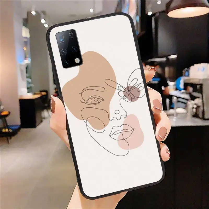 

Face Painting Phone Case for Samsung A20 E A20S Cover A30 S M30S A31 A40 A50 A51 A52 A70 A71 A80 A01 Fundas Coque