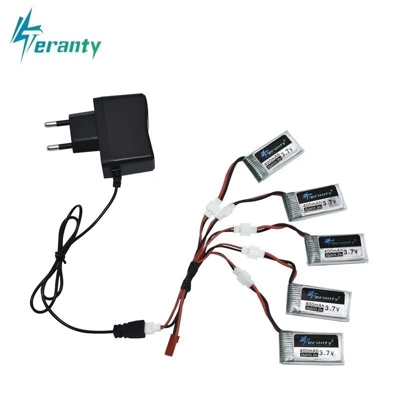 3,7 V 400mah Lipo батарея+ зарядное устройство для SYMA X15 X5A-1 X15C X15W RC Дрон вертолет запасные части 3,7 v перезаряжаемая батарея 702035