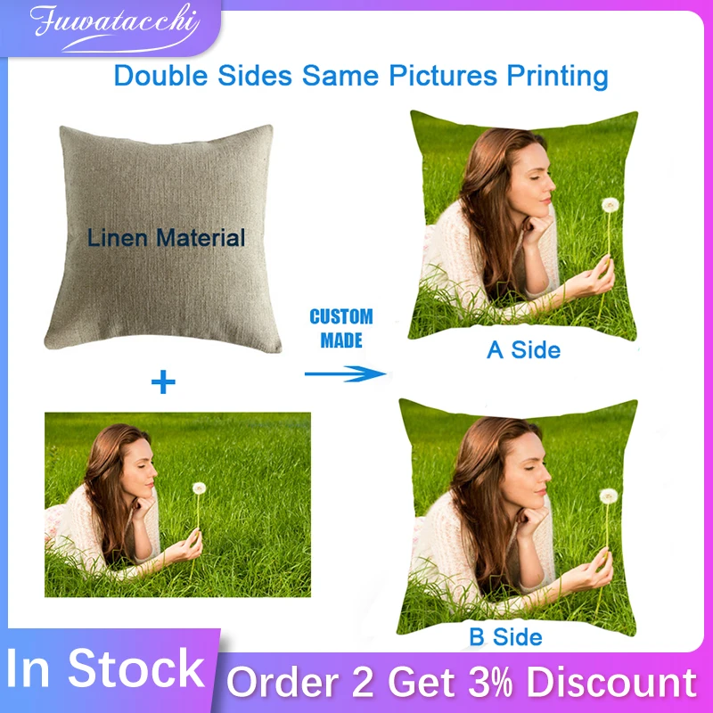 Чехол на подушку Fuwatacchi Life для индивидуального изготовления детских подушек