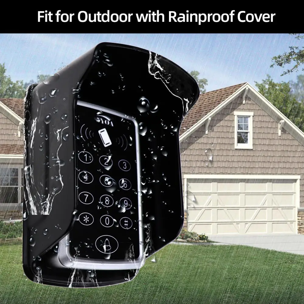 Клавиатура RFID с клавиатурой система контроля доступа водонепроницаемая крышка