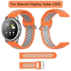 Ремешок для умных часов 22 мм для Xiaomi Haylou Solar LS05 сменный ремешок для часов Силиконовый браслет ремешок для Xiaomi Mi Band смарт-часы