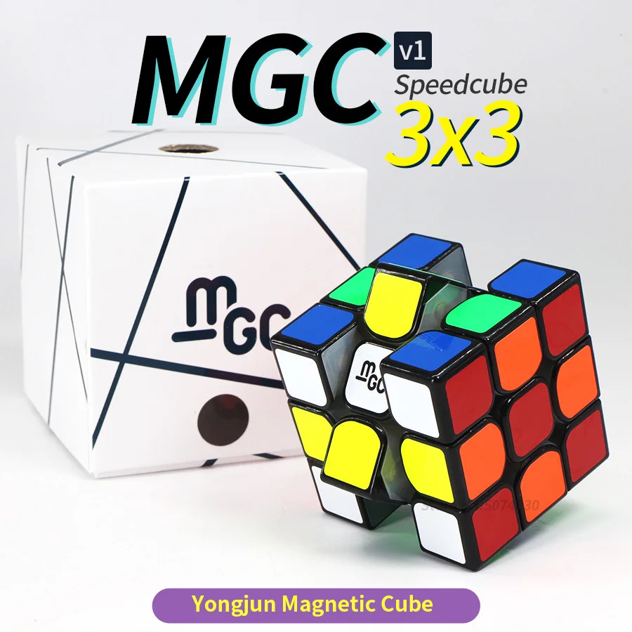 3x3 Магнитный куб 3x3x3 Yongjun MGC V1 Neo магические кубики скоростная головоломка Cubo Magico Wca
