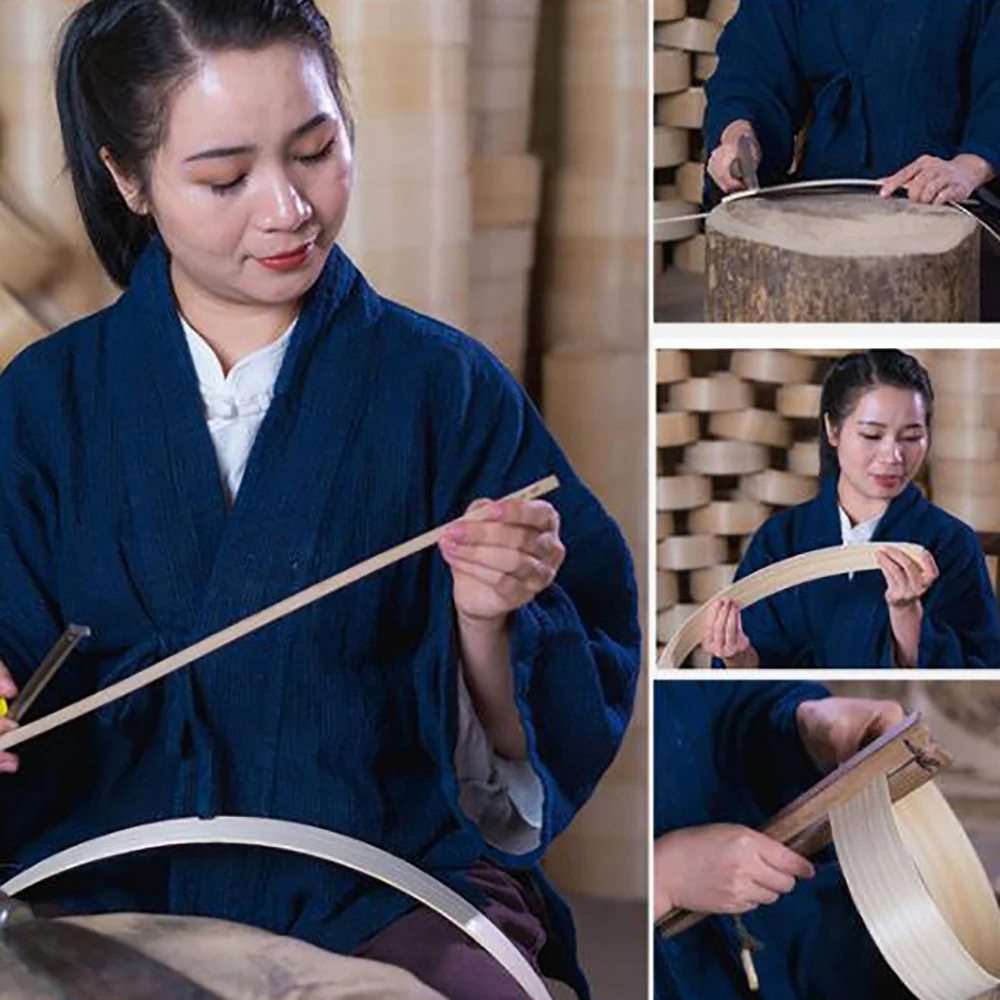 Бамбуковый отпариватель с крышкой в одной клетке для рыбы овощей корзины закусок