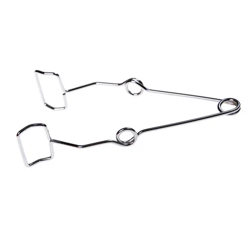 Зажим тестовая трубка держатель нагрев Новый 1 шт. лабораторный пружинный