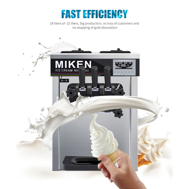 

Лидер продаж на экспорт, машина для мороженого с тремя вкусами