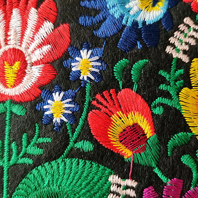 

Clothing diy embroidery patch deal with it 21cm flower heart punk biker patches for clothes flower stickers fabric free shipping