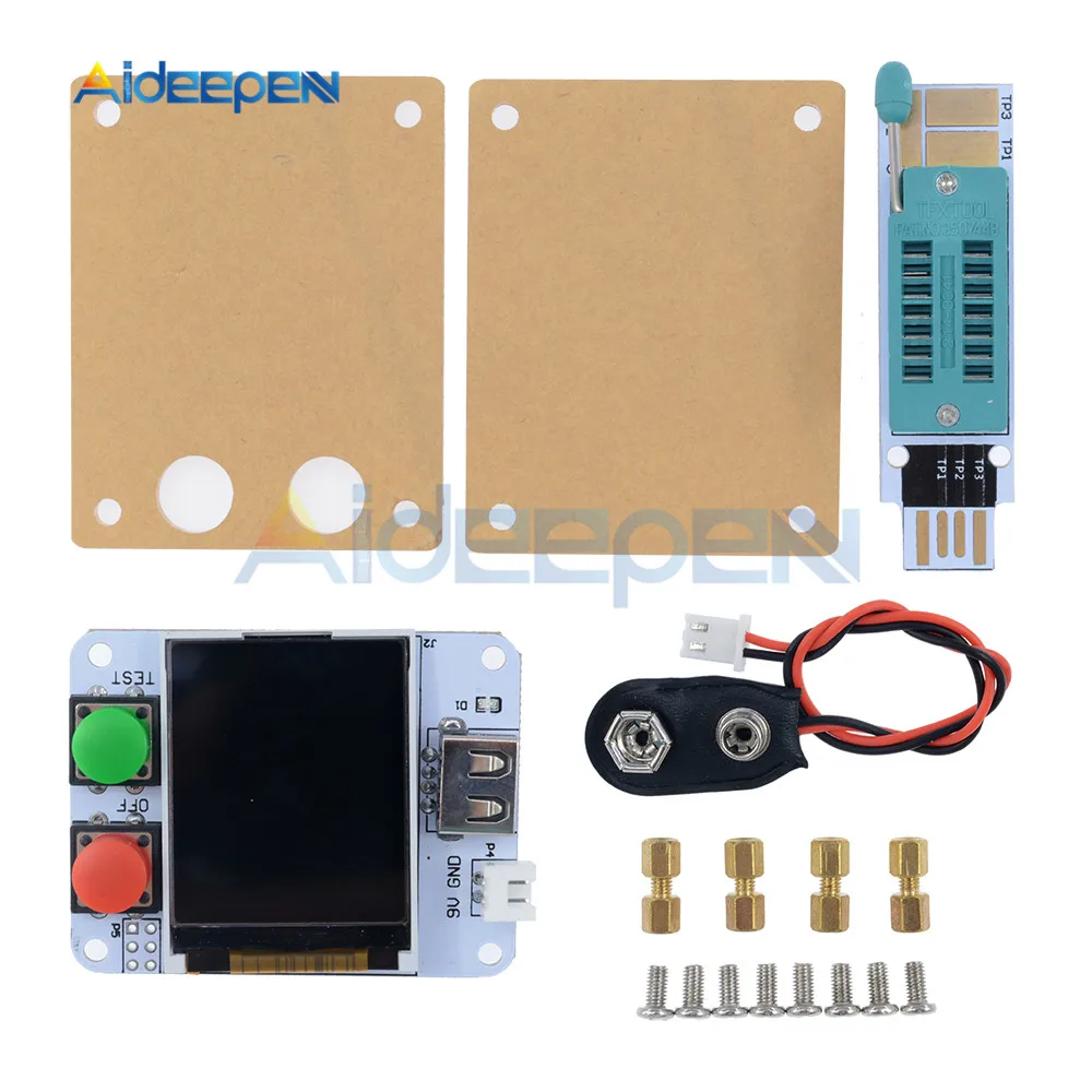 DIY Kits MK-328 MK328 Mega328 M328 ATmega328 8 МГц цифровой Транзистор тестер Триод DIY наборы - Цвет: DIY Kits