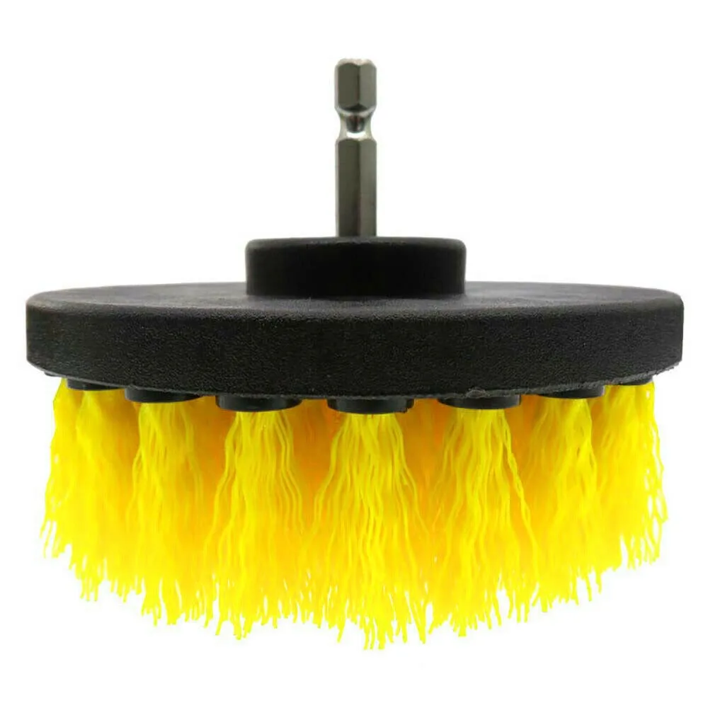 

For Carpet Leather&Upholstery Electric Drill Brush Soft Brush Useful 1 Pcs