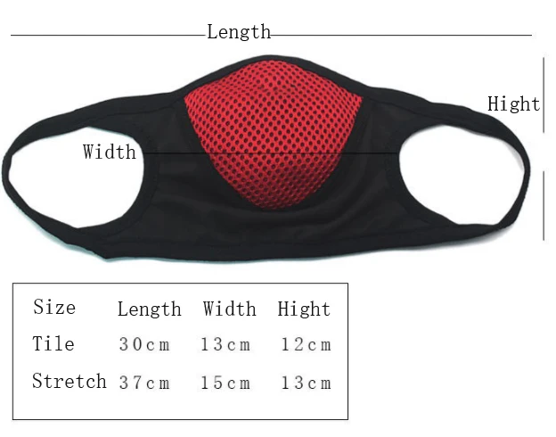 

10pcs/lot Fashion Cute Unique Black Blue Mask Mouth Masks Solid Cute Mask