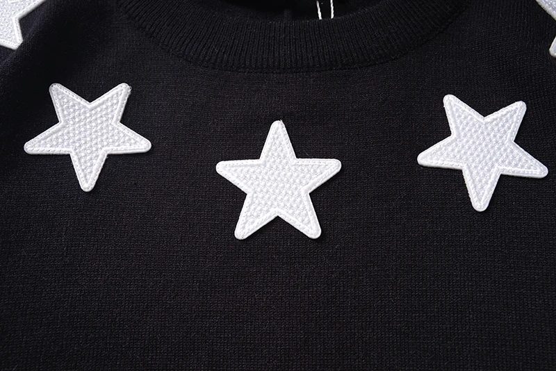 Мужской свитер с вышивкой DUYOU повседневный трикотажный джемпер новинка 2019