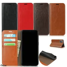 Luxury Genuine Leather Case For Xiaomi Redmi Note 7 Pro 6 Flip Wallet Book Cover For Redmi 7 7A 6A K30 Pro Funda Cases Bag