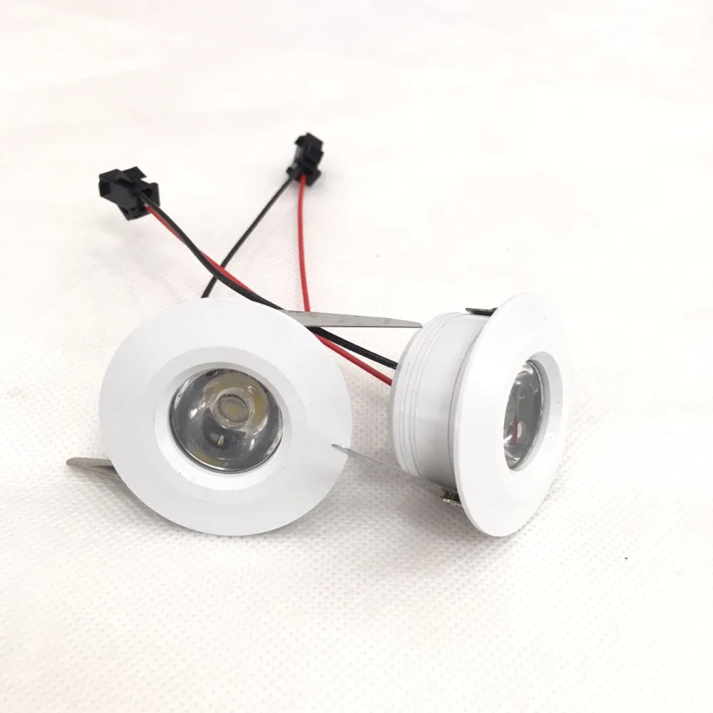 Ac230v DC12V 3W белый точечный светодиодный светильник с регулируемым шагом 4 шт. энергосберегающий точечный домашний потолочный светильник мини Встраиваемая лампа
