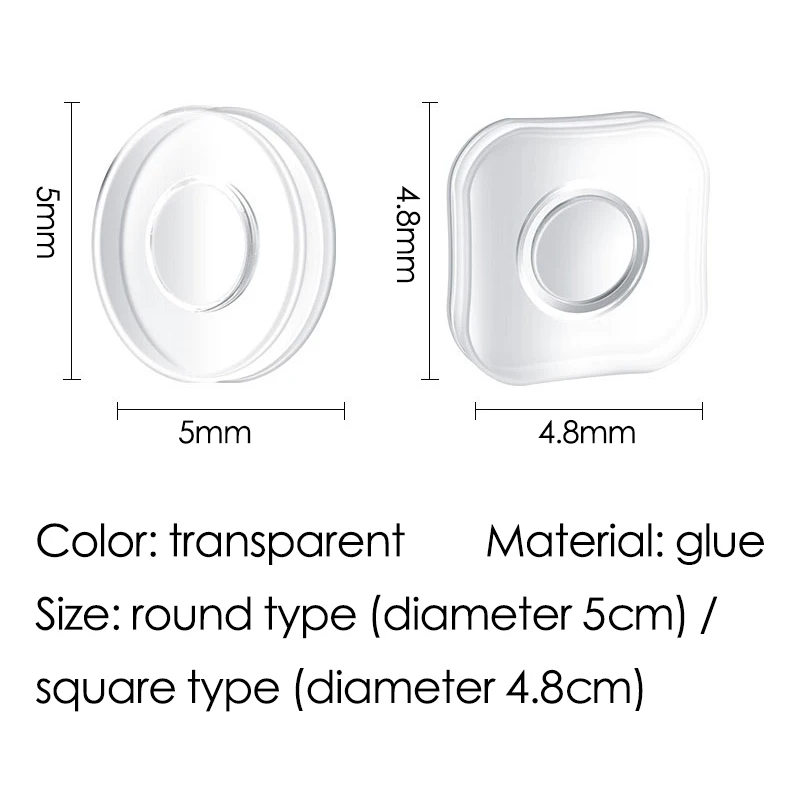 Car Bracket Magic Nano Stickers No Trace Casual Paste Rubber Pad Wall For Kitchen Phone Holder Gel | Автомобили и мотоциклы