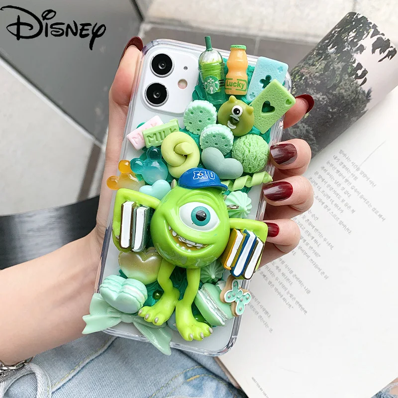 

Disney cartoon cute big one-eyed monster university handmade DIY mobile phone case for Huawei Nova 7 7se Nova / 5i Pro / 3E 3i