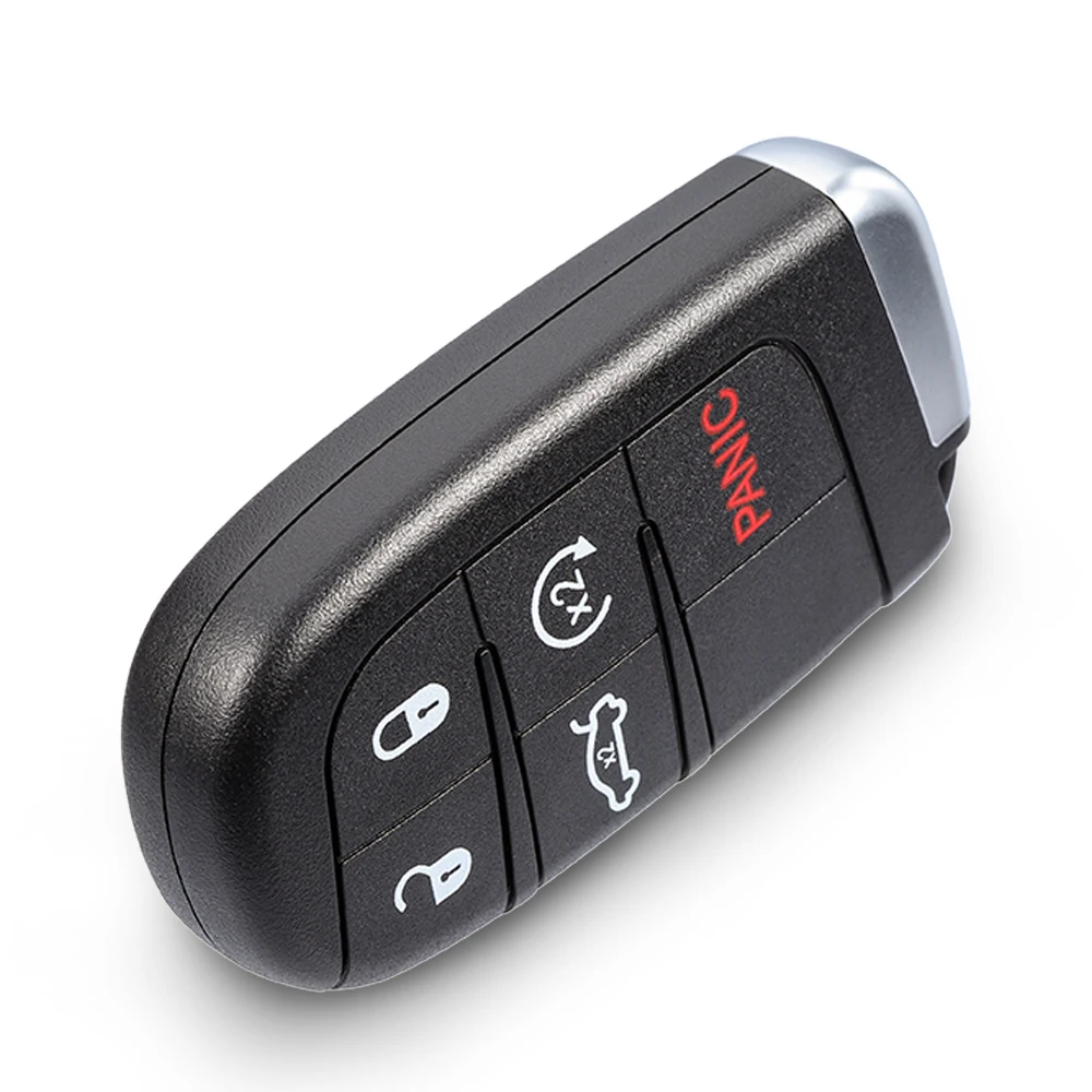 whatskey 5 button replacement car keyless smart key shell for dodge charger challenger for jeep grand cherokee for chrysler 300c free global shipping