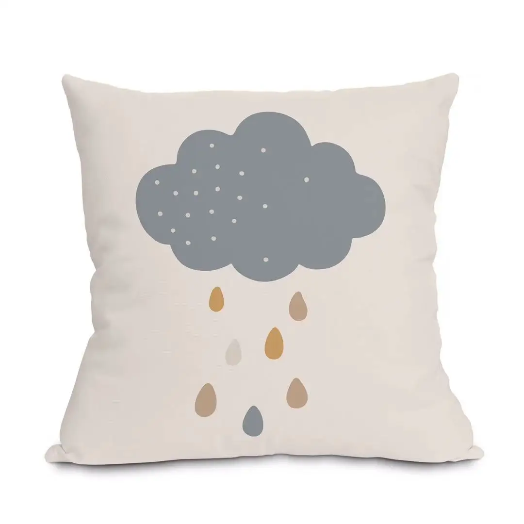 Скандинавский Декор для комнаты радужная искусственная подушка в стиле бохо