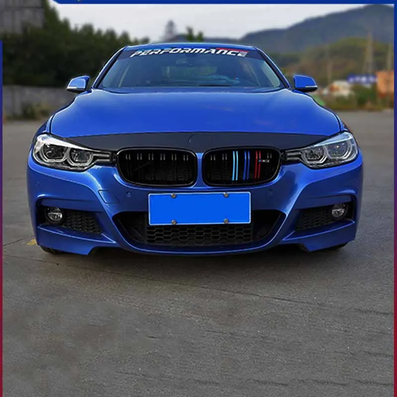 

Carbon fiber cover sticker body pull flower carbon fiber hood FOR BMW 1 3 series 325 320 E90 E92 E93 X1 X2 Car accessories