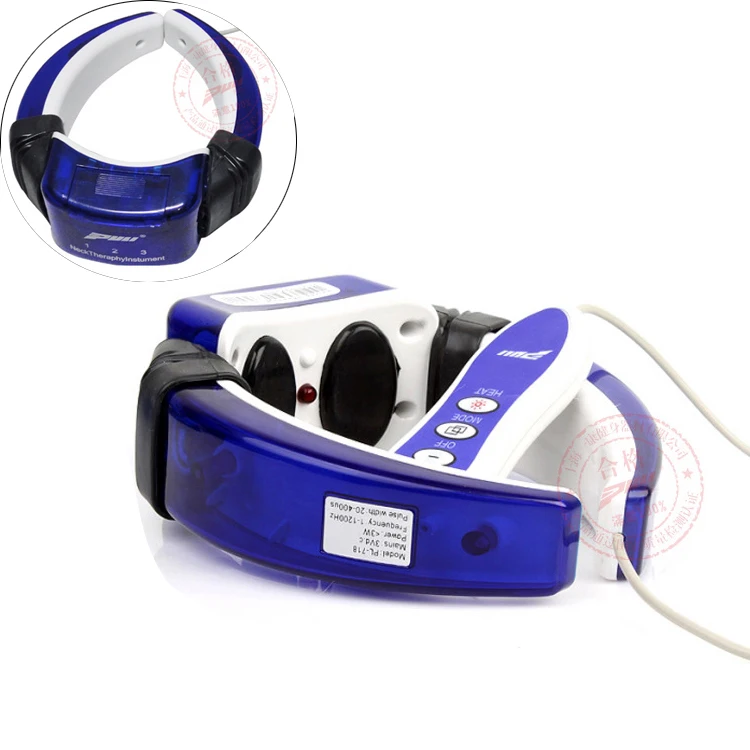 Цифровой шиацу массажер для терапии шеи вибрирующий терапевтический массаж