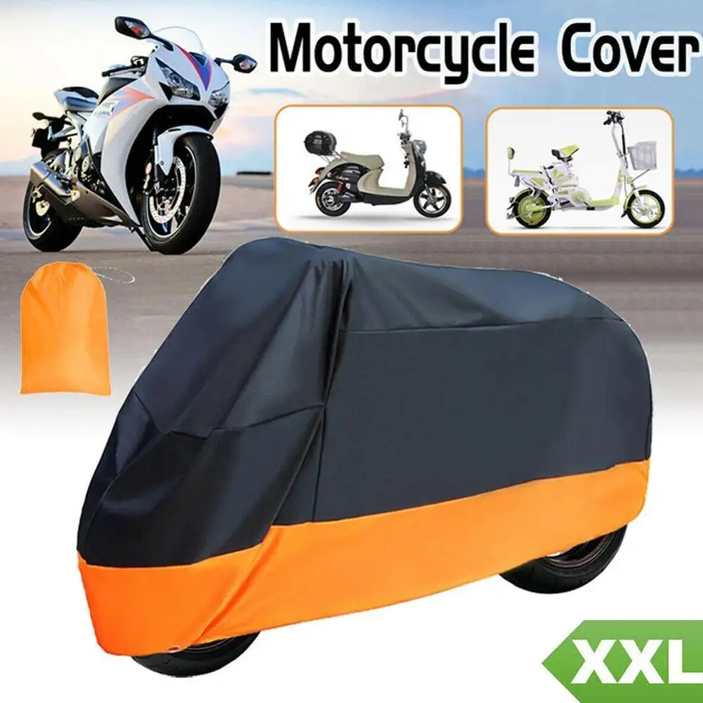 Велосипедная Пылезащитная Крышка для мотоцикла M L XL XXL XXXL универсальная уличная