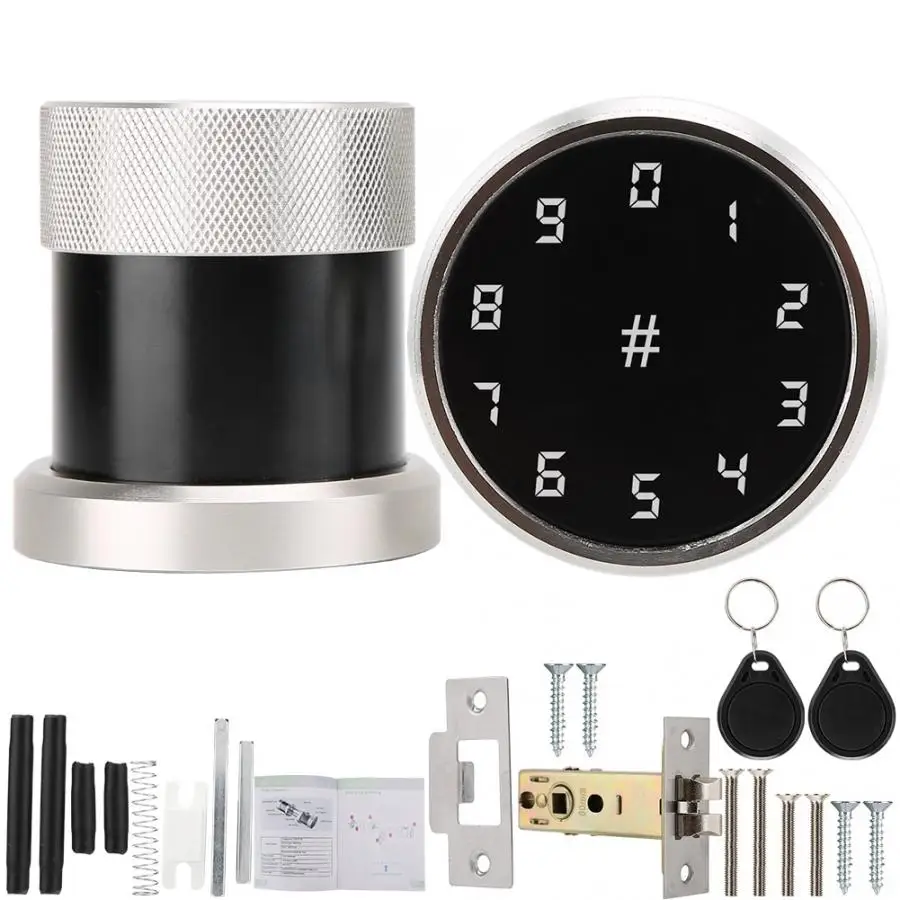 Дверной замок в форме шара с считывателем карт смарт сферы безопасности для