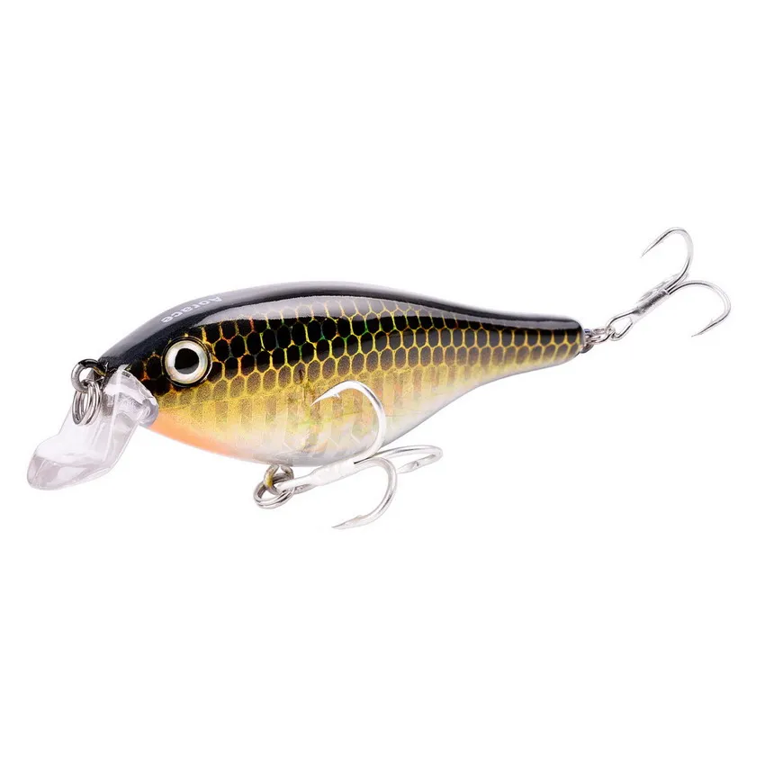 1 шт. Vib Topwater Painting Crankbaits пластиковые рыболовные приманки 8,4 см/11 г VIB приманка для окуня 6 цветов рыболовные снасти на пескаря